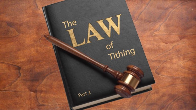 The Law of Tithing