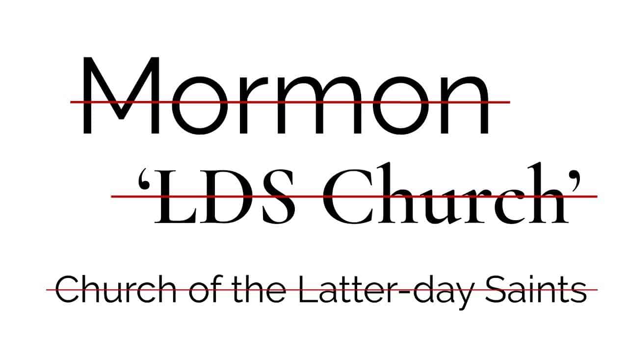 Mormons now Non-Mormons