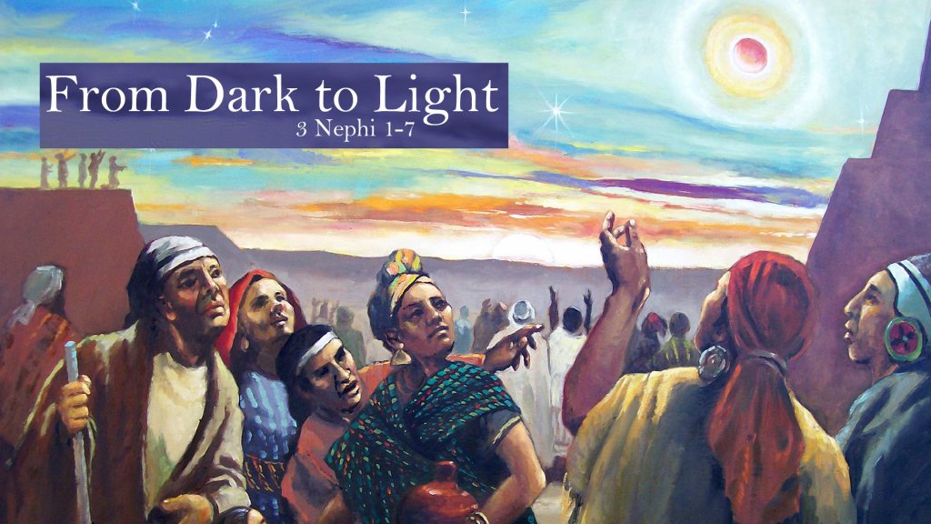 From Dark to Light Dark Skinned Lamanites